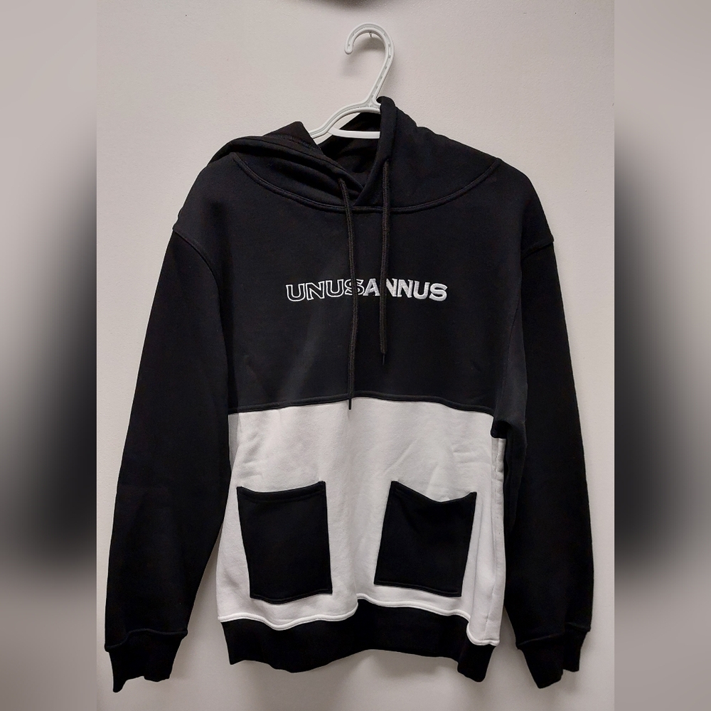 UNUS ANNUS Double Pocket Hoodie XS/S Markiplier merch color block sweater